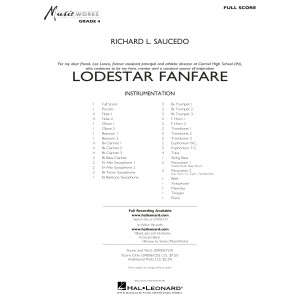 Lodestar Fanfare - Conductor Score (Full Score)