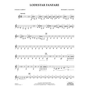 Lodestar Fanfare - Bb Bass Clarinet