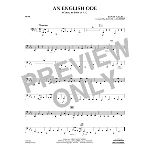 An English Ode (Come, Ye Sons of Art) (arr. Robert Longfield) - Tuba