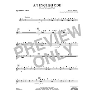 An English Ode (Come, Ye Sons of Art) (arr. Robert Longfield) - Mallet Percussion