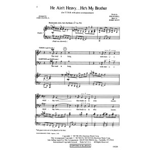 He Ain't Heavy, He's My Brother (arr. John Coates, Jr.)