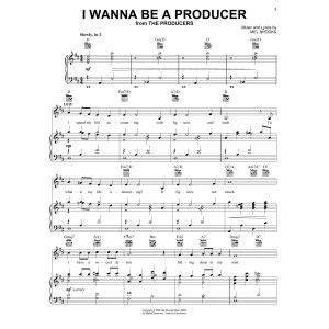 I Wanna Be A Producer (from The Producers)