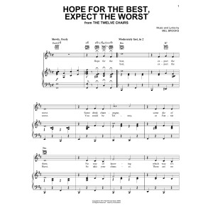 Hope For The Best, Expect The Worst (from The Twelve Chairs)