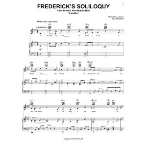 Frederick's Soliloquy (from Young Frankenstein)