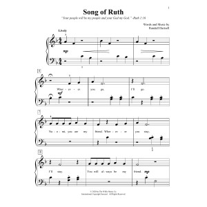 Song Of Ruth