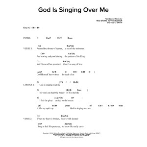 God Is Singing Over Me