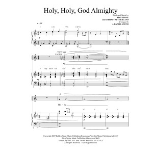 Holy, Holy God Almighty (arr. J. Daniel Smith)