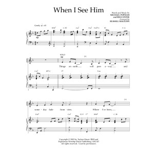 When I See Him (arr. Russell Mauldin)