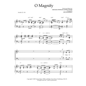 O Magnify (arr. Jim Hammerly)