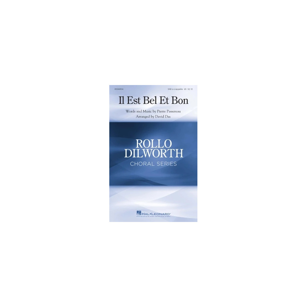 Il Est Bel Et Bon (arr. David Das)