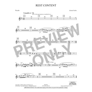 Rest Content - Piccolo