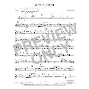 Rest Content - Flute 1