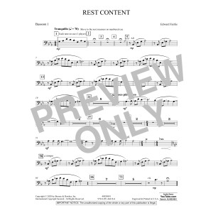 Rest Content - Bassoon 1