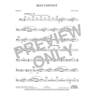 Rest Content - Bassoon 2