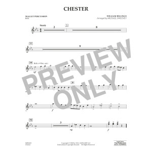 Chester (arr. Michael Sweeney) - Mallet Percussion