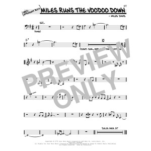 Miles Runs The Voodoo Down