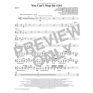 You Can't Stop The Girl (from Maleficent: Mistress of Evil) (arr. Alan Billingsley) - Drums