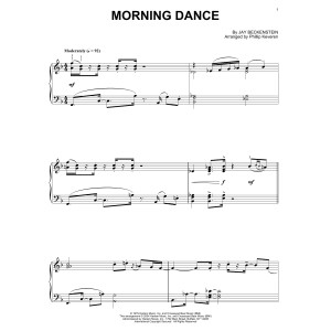 Morning Dance (arr. Phillip Keveren)