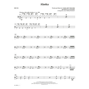 Alaska (arr. Alan Billingsley) - Drums