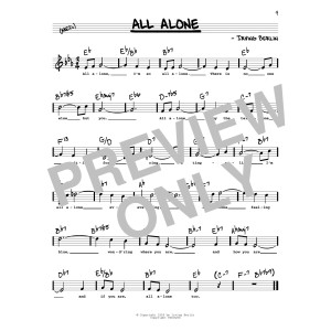 All Alone (High Voice)