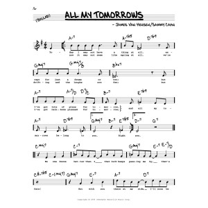 All My Tomorrows (High Voice)