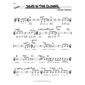 Send In The Clowns (High Voice)