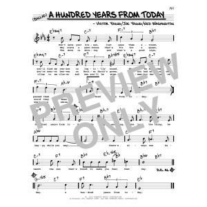 A Hundred Years From Today (High Voice)