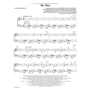 Be Nice (feat. Snoop Dogg) (arr. Alan Billingsley) - Synthesizer & Bass