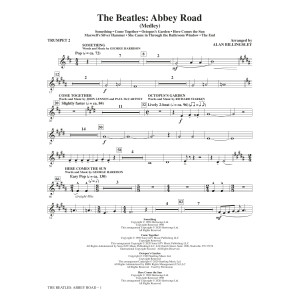 The Beatles: Abbey Road (Medley) (arr. Alan Billingsley) - Trumpet 2