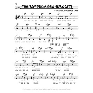 The Boy From New York City (High Voice)