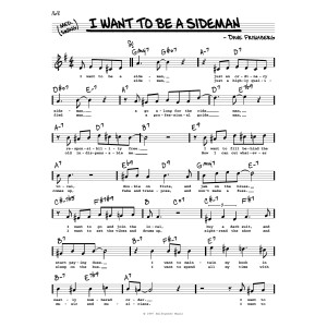 I Want To Be A Sideman (High Voice)