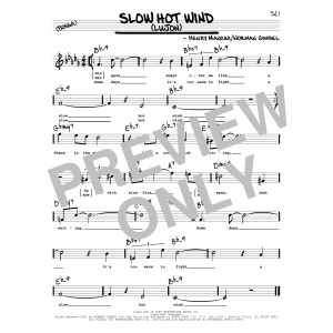 Slow Hot Wind (Lujon) (High Voice)