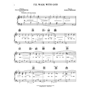 I'll Walk With God (from The Student Prince)