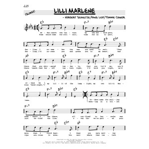 Lilli Marlene (Lili Marleen) (High Voice)