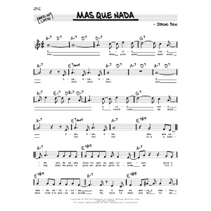 Mas Que Nada (High Voice)