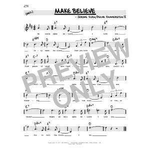 Make Believe (High Voice) (from Show Boat)