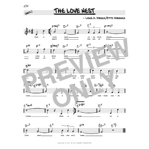 The Love Nest (High Voice)