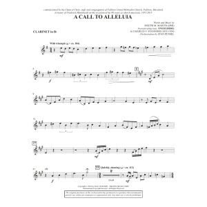 A Call to Alleluia (Consort) - Bb Clarinet