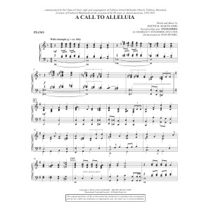 A Call to Alleluia (Consort) - Piano