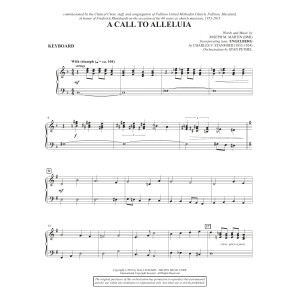 A Call to Alleluia (Consort) - Keyboard