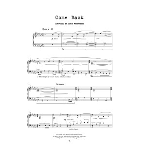 Come Back (from Atonement)