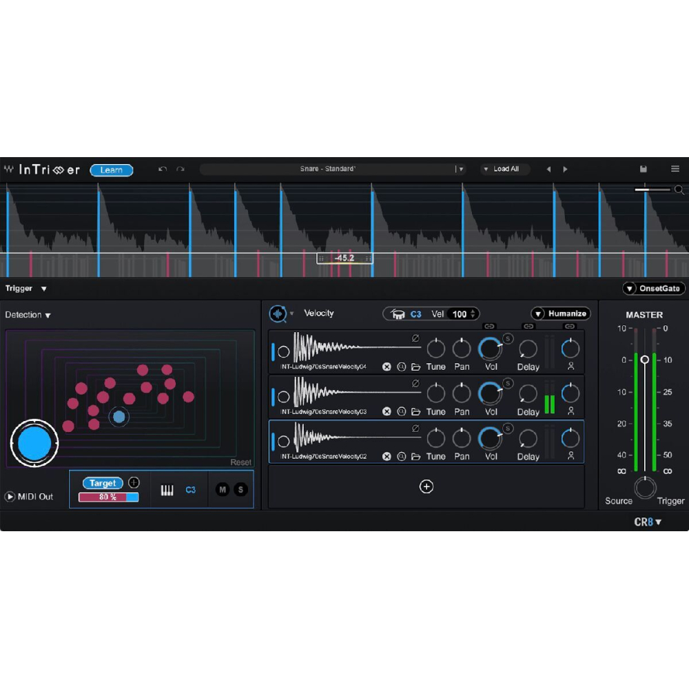 Waves InTrigger Drum Replacer