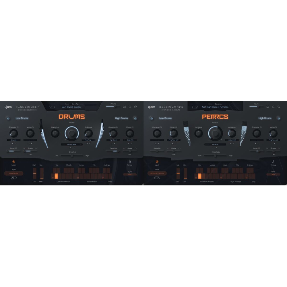 UJAM Hans Zimmer’s Drums & Percussion Bundle