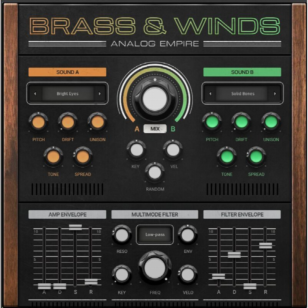 Melda Analog Empire: Brass & Winds