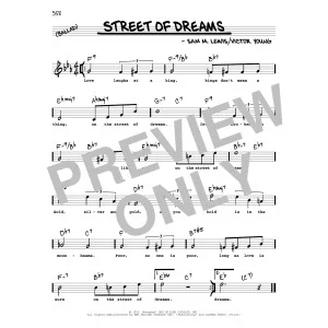 Street Of Dreams (High Voice)