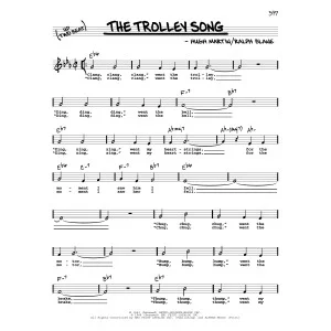 The Trolley Song (from Meet Me In St. Louis) (High Voice)