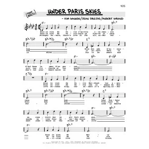 Under Paris Skies (High Voice)