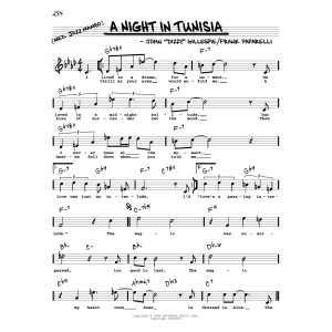 A Night In Tunisia (High Voice)