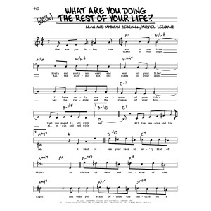 What Are You Doing The Rest Of Your Life? (High Voice) (from The Happy Ending)