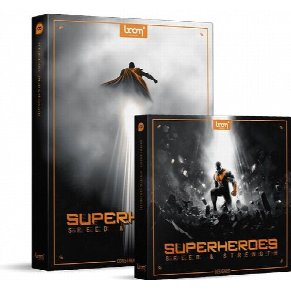 Boom Superheroes SPEED & STRENGTH - Bundle